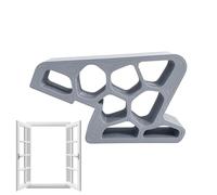 Verrou de sécurité pour fenêtre - Bloque de fenêtre | Verrous de porte coulissante | Verrous de porte de balustrade | Bloque de blocage du vent résistant aux rayures | Bloque de blocage du vent pour