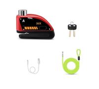 Verrou De Sécurité Pour Frein À Disque Moto Et Scooter 120db Pour Roue Vélo Bloque Disque(Color 14)