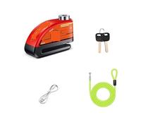 Verrou De Sécurité Pour Frein À Disque Moto Et Scooter 120db Pour Roue Vélo Bloque Disque(Color 18)