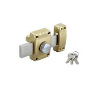 Bricard 1968 Verrou Alpha à bouton Cylindre 45 mm ø 22 mm Doré