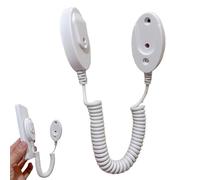 Verrou de sécurité pour télécommande - Corde anti-perte - Fil Curly rétractable - Montage mural magnétique - Télécommande TV avec ressort - Organisateur pour climatisation, salon, contrôleur de