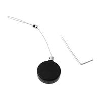 Verrou de sécurité rond pour affichage de bijoux de téléphone, câble antivol rétractable, sans perte