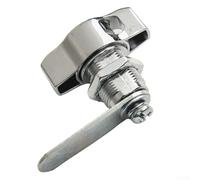 Verrou de sécurité sans n alliage de zinc pour tiroir de bureau, boîte à outils, placard de rangement, 16 mm, 20 mm, 25 mm, 30 mm