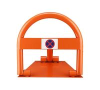 Verrou de Stationnement Pliable, Barrière de Parking, Poteau de Stationnement en n avec verrou, for une Allée Sécurisée(Red)