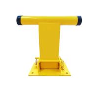 Verrou de stationnement pliable en T, Barrière de Parking, Stop Parking, Base with Lock, Easy to Install