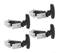 Verrou de tension et loquet élastique en caoutchouc, support de capot pour boîte à outils, mécanisme de loquet de porte sécurisé pour une fixation stable du couvercle