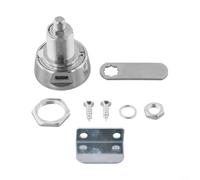 Verrou de tiroir intelligent avec batterie longue durée et reconnaissance rapide des empreintes digitales, pour armoires et casiers (20 mm, argent)