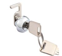 Verrou de tiroir pour caisse enregistreuse, avec clip rapide et 2 clés, pour caisses de monnaie, casiers de gym, armoires métalliques, boîtes de vol, etc. (B)