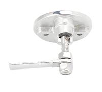 Verrou de trappe bateau en acier inoxydable 316 avec plaque arrière à came tirage flush pour usage maritime