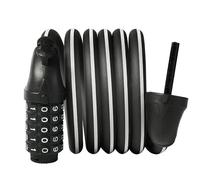 Verrou De Vélo Réfléchissant À Code À Cinq Chiffres, Anneau Antivol, Accessoires De Bicyclette