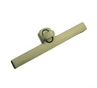 Verrou de voyage compact pour sacs à main et sacs à dos 9 x 5 cm (doré)