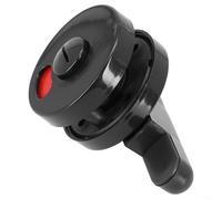 Verrou d'intimité pour toilettes publiques, 53 mm de diamètre en plastique et nylon pour cloison publique, toilettes, salle de bain, zones d'utilisation élevées, rotation à 360 degrés