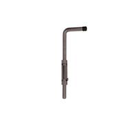 Verrou douille hyper renforcé BOURG SA - Réglable - Bichromaté - Ø16x500 - Plaque 130x60x5 mm - 458500