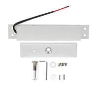 Verrou Électromagnétique 12V DC, 180kg Capacité de Maintien, Serrure de Sécurité Pour Porte Unique - Forte Force d'Attraction, Aluminium Robuste, Usage Domestique et Professionne