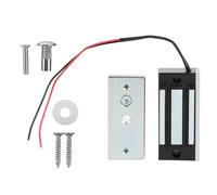 Verrou Électromagnétique DC24V Mini, Serrure Magnétique Électronique 60KG, Aluminium - Haute Tension Intégrée, Résistance Aux Surcharges, Idéal Pour Portes Bois, Verre et Métal