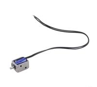 Verrou électromagnétique de banque d'alimentation, DC 5 V/12 V, solénoïde de type traction, aspiration 8 g, dimension 14 3 mm x 10 mm x 8 3 mm, design convivial (DC5 V)