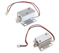 Verrou électromagnétique électromagnétique 12 V/0,4 A petite taille pour serrure électrique de porte d'armoire, serrure de tiroir