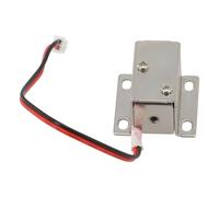Verrou électromagnétique électronique CC 6 V 24 V pour tiroir, armoire de rangement, verrou électrique avec distance d'activité de 4,4 mm, 27 x 28 x 17,5 mm, design compact pour (DC24 V)