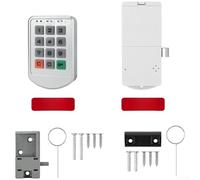 Verrou électronique à code avec clavier pour casier de salle de sport, armoire de billard, sauna, rangement de chambre, serrure de porte numérique intelligente avec verrouillage automatique et bas