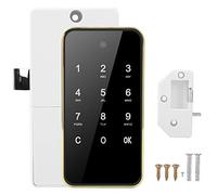 Verrou Électronique à Code, Serrure Électrique Sans Clé, Écran Tactile Numérique pour Armoire et Coffre-Fort - Sécurité Avancée, Fonction Anti-Espionnage, Usage Intérieur