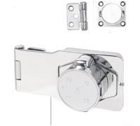 Verrou électronique à combinaison pour porte d'armoire, tiroir, réfrigérateur, sans perçage en alliage de zinc (F)