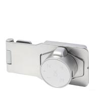 Verrou électronique pour porte d'armoire, tiroir, réfrigérateur, construction en alliage de zinc, montage sans perçage, rechargeable par USB avec (E)