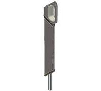 Verrou en applique 300 mm ALMA - Ral 9006 Gris - 240-300-9006