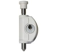 Verrou en applique - à goupille - pour fenêtre - blanc ABUS