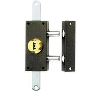 Verrou en applique - ISEO - PERFECTA 3 PTS C50 - 3 points - Double entrée 50 mm - Cylindre 5 goupilles