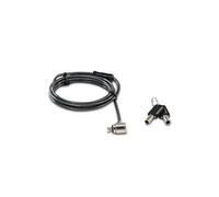 Dicota Câble de sécurité à clé T-Lock BASE XX – acier 1,5 m anthracite, 2 clés