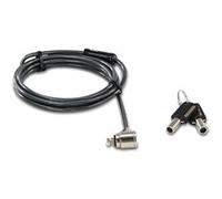 Dicota Câble de sécurité à clé T-Lock BASE XX – acier 1,5 m anthracite, 2 clés