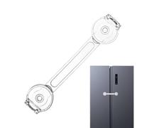 Verrou enfant pour porte, serrure d'armoire transparente adhésive - Loquet de sécurité sans perçage pour multi-usages pour porte