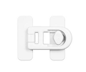 Verrou enfant pour réfrigérateur - Petit de porte de réfrigérateur, architecture de sécurité haute résistance à 2 actions avec adhésif thermique de qualité industrielle et triple