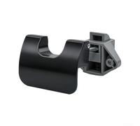 Verrou excentrique en alliage de zinc pour tiroir et armoire, poignée de rechange avec mécanisme complet pour camping-car, bateau et utilisation à domicile, noir chromé brossé (noir)