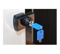 Verrou extérieur/intérieur pour porte cellule : Noir