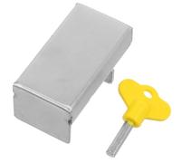 Verrou Inoxydable Acier Protection de de Fenêtre pour Maison | Position Semi-ouverte, Installation Simple, Argenté Discret, pour Fenêtre et Moustiquaire, Sécurité Garçon et Filles