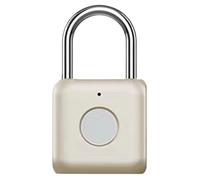 Verrou intelligent à empreintes digitales - Acier inoxydable 3,3 x 1,1 x 5,9 cm | Cadenas électronique intelligent sans iométrique de sécurité pour bibliothèque, valise, sac à dos, école, maison