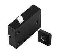 Verrou intelligent à empreintes digitales - Déverrouillage rapide - Rechargeable par USB - Sécurité automatique intelligente avec identification des semi-conducteurs à 360 degrés - Puce de deuxième