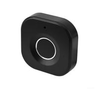 Verrou intelligent à empreintes digitales pour tiroirs et armoires avec port USB, batterie faible et contrôle d'accès par lot pour les paramètres commerciaux (noir)