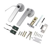 Verrou intelligent d'intérieur à empreintes digitales pour chambre à coucher et bureau, entrée sans clé avec mot de passe et contrôle d'accès par empreintes digitales