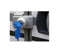 Verrou interieur/exterieur pour porte cellule IMC Coloris - Aluminium