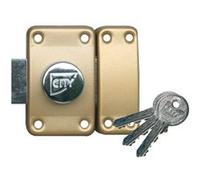 Verrou ISEO City 26 double cylindre - Cylindre 40 mm - Sur variure MV 05 - 10022402V05 G