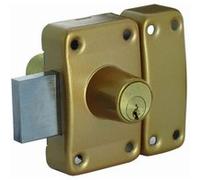 Verrou ISEO City 26 double cylindre - Cylindre 45 mm - Sur variure MV 03 - 10022452V03 G