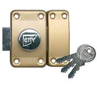 Verrou ISEO City 26 double cylindre - Cylindre 45 mm - Sur variure MV 05-10022452V05