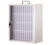 Verrou mural pour téléphone - 48 compartiments de rangement sécurisé pour téléphones portables, salle de classe, bureau et cuisine - Protection efficace des appareils et solution de nization