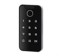 Verrou numérique sans clé 3 méthodes mot de passe pour carte RFID pour combo prend en charge 200 utilisateurs et 200 cartes, double mode, réinitialisation rapide, verrouillage automatique, entrée