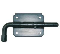 Verrou pistolet acier prépeint, H.165 x L.85 x P.23 mm