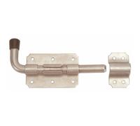 Verrou pistolet en applique - inox brossé 316 - 65x47 - tige 10mm TORBEL