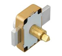 Verrou pompier à bouton + triangle 14 mm cylindre 40 mm COUILLET 570.14