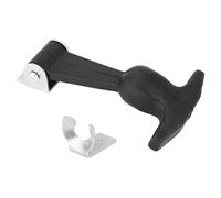 Verrou Porte-boucle Acier caoutchouté galvanisé Bonne absorption des chocs Accessoires de capot moteurA25